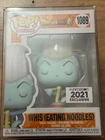 Funko Pop! Animation Dragon Ball Z: #1089 Whis (Eating Noodles) 2021 Funimation