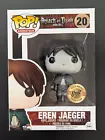 Funko POP Animation Eren Jaeger 20 Attack On Titan BAIT Exclusive Black & White