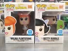 Funko Pop! Animation Flintstones Wilma #696 Betty Rubble #697 Funko Shop LE