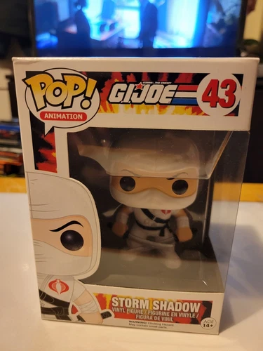 Funko POP! Animation GI Joe STORM SHADOW Vinyl Figure #43 RETIRED VAULTED