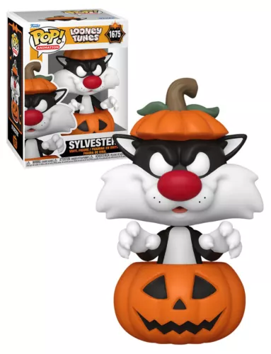 Funko POP! Animation Looney Tunes #1675 Sylvester (In Pumpkin) - New, Mint Condi