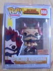 FUNKO POP ANIMATION MY HERO ACADEMIA #606 EIJIRO KIRISHIMA BOX LUNCH EXCLUSIVE