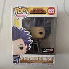 Funko Pop! Animation My Hero Academia Hitoshi Shinso GameStop #695 FIGURE DAMAGE