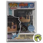 Funko Pop Animation Naruto Shippuden Sasuke Rinnegan Figure Glow Chase #1023