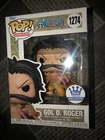Funko Pop! Animation: One Piece GOL D. ROGER #1274 Funko Shop Exclusive ** NEW *