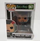 Funko POP! Animation Rick and Morty 567 Purge Suit Morty Vinyl Figure New in Box