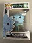 Funko Pop! Animation Rick And Morty #659 Hologram Rick Clone