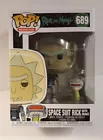 Funko Pop! Animation Rick and Morty 689 Space Suit Rick with Snake!