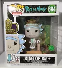 Funko Pop! Animation: Rick and Morty 694 - King of S#!+ Vinyl Figure* Jumbo Pop*