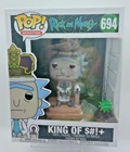 FUNKO POP Animation - Rick and Morty Deluxe - Rick King of S#!+ #694 With Sounds