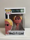 Funko Pop! Animation: Rick and Morty - Kirkland Mr Meeseeks #661 Damaged
