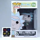 Funko Pop! Animation Rick and Morty - Rick with Portal Gun #114