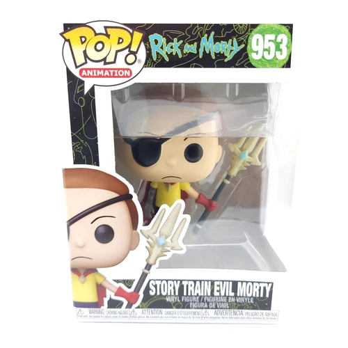 Funko Pop Animation Rick and Morty Story Train Evil Morty 953 Vinyl Figure New