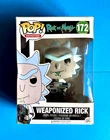 FUNKO POP! ANIMATION  RICK AND MORTY WEAPONIZED RICK #172  VINYL FIGURE