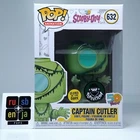 Funko Pop! Animation Scooby-Doo Captain Cutler Glows Exclusive #632