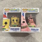 Funko Pop! Animation SPONGEBOB SQUAREPANTS #453 and PATRICK STAR #454 Vinyl