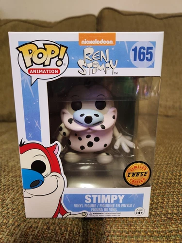 Funko Pop! Animation Stimpy Ren & Stimpy Limited Editon Chase #165