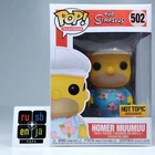 Funko Pop! Animation The Simpsons Homer Muumuu Hot Topic Exclusive #502