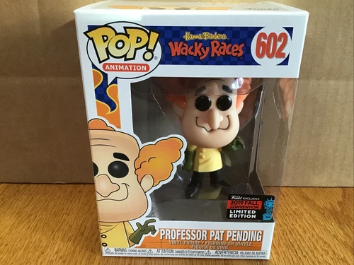 Funko Pop Animation: Wacky Races Professor Pat Pending #602