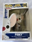 Funko Pop Animation Warner Bros Pinky And The Brain Pinky #159 Vinyl Figure READ