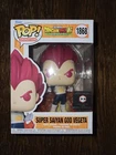 Funko Pop! Anime Dragon Ball Super Saiyan God Vegeta With Aura #1868 Common DMG
