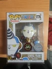 Funko Pop Anime One Piece #1776 General Franky ( GLOW CHASE ) + Pop Protector