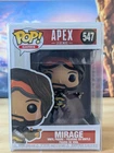 Funko Pop! Apex Legends: Mirage #547 Vinyl Figure +Free Protector