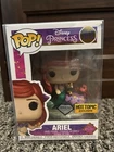 Funko Pop Ariel 1012 Disney Princess Diamond Glitter Hot Topic Exclusive NEW