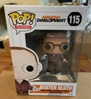Funko Pop Arrested Development BUSTER BLUTH #115, with hook and juice box