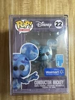 Funko POP! Art Series Disney #22 Conductor Mickey Walmart Exclusive Hard Case