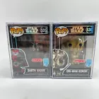 Funko Pop Art Series Star Wars Darth Vader And Obi-Wan Kenobi Vinyl Figure New