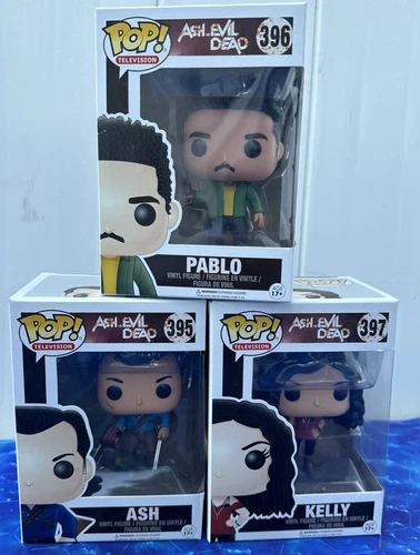 Funko Pop! Ash vs Evil Dead #395 #396 #397 Ash Kelly & Pablo .