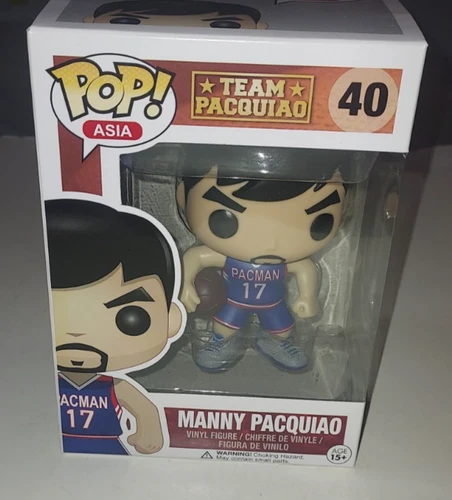 FUNKO POP ASIA #40 TEAM PACQUIAO MANNY PACQUIAO NIB