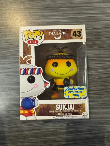 Funko POP! ASIA: Amazing Thailand - Sukjai (Convention Exclusive 2016)(Damaged B