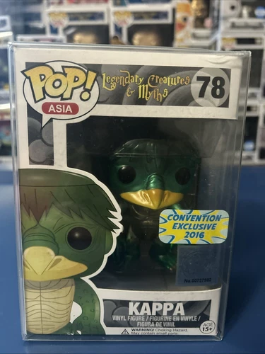 Funko Pop Asia Legendary Creatures & Myths Kappa Convention Exclusive Metallic