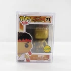 Funko POP! Asia Street Fighter CHASE Ryu #71 [Gold] Exclusive *Case Included*