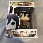 Funko Pop! Attack On Titan Mikasa Ackerman Action Figure: 21