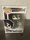 Funko POP! Attack on Titan Mikasa (Metallic) 1446 With Protector BBTS Exclusive