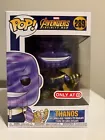 Funko Pop! Avengers: Infinity War #289 Thanos (Metallic) Target Exc. w/Protector