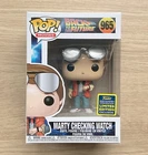 Funko Pop Back To The Future Marty Checking Watch SDCC #965 + Free Protector