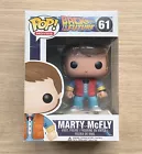Funko Pop Back To The Future Marty McFly #61 (Number Error Version) + Protector