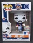 Funko Pop 'Baseball' MR MET BLUE JERSEY Figure #02 NRFB New York Mets Mascot MLB