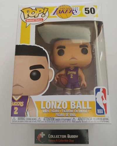 Funko Pop! Basketball 50 Lonzo Ball Los Angeles LA Lakers NBA Pop Vinyl FU34428