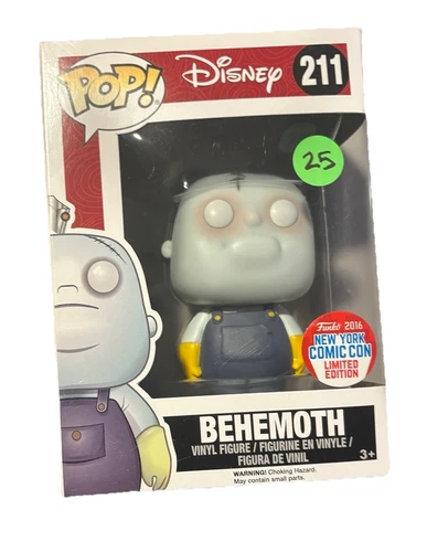 Funko Pop Behemoth 211 Disney NYCC 2016 Exclusive Nightmare Before Christmas New