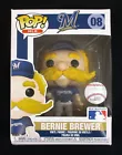 Funko Pop BERNIE BREWER Vinyl Figure MLB #08 MIB Milwaukee Brewers Baseball