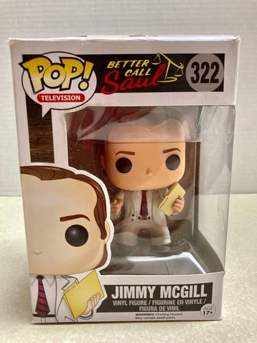 Funko POP  "Better Call Saul" - Jimmy McGill #322 Television Breaking Bad Rare