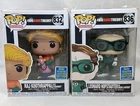 Funko POP! BIG BANG THEORY Raj as Aquaman #832 & Leonard As Green Lantern #836