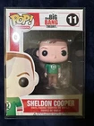 Funko Pop Big Bang Theory Sheldon Cooper #11 Green Lantern Shirt w/Protector