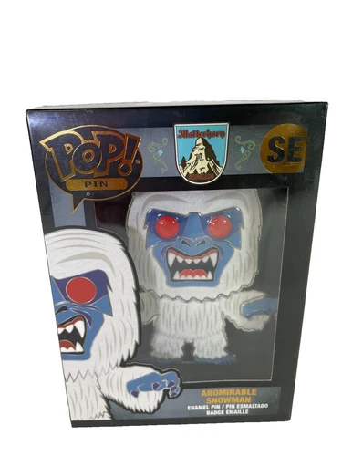 Funko Pop Big Pin Disney Abominable Snowman Matterhorn NEW Sealed Disneyland