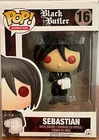 Funko Pop! Black Butler - Sebastian #16 Animation - Vinyl Figure with Box